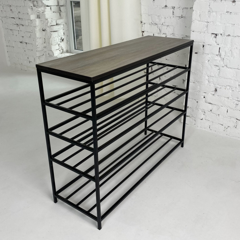 Полка для обуви Валенсия 60см риголетто темный 0-1-9005