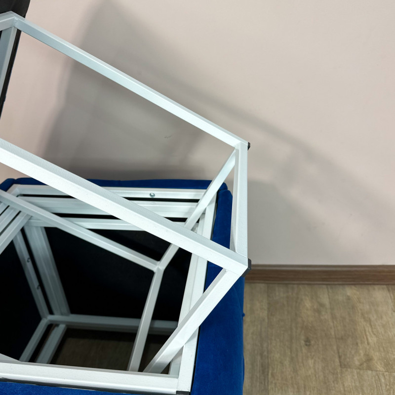 Пуф-трансформер 5в1 Остін-1 велюр синій 9-0-9003