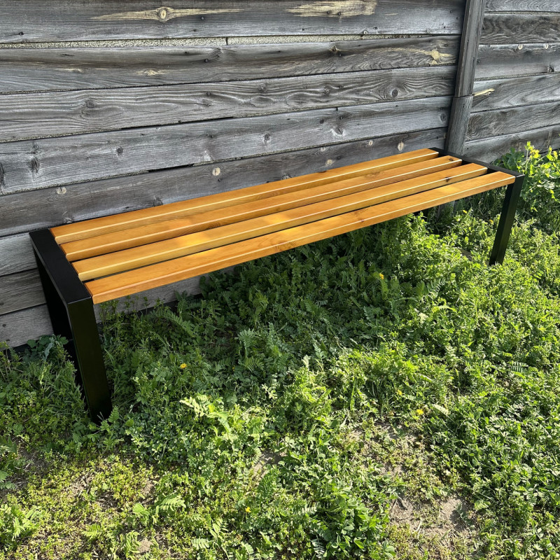 Лавка паркова без спинки Вараш