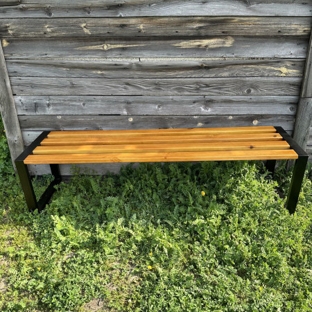 Лавка паркова без спинки Вараш