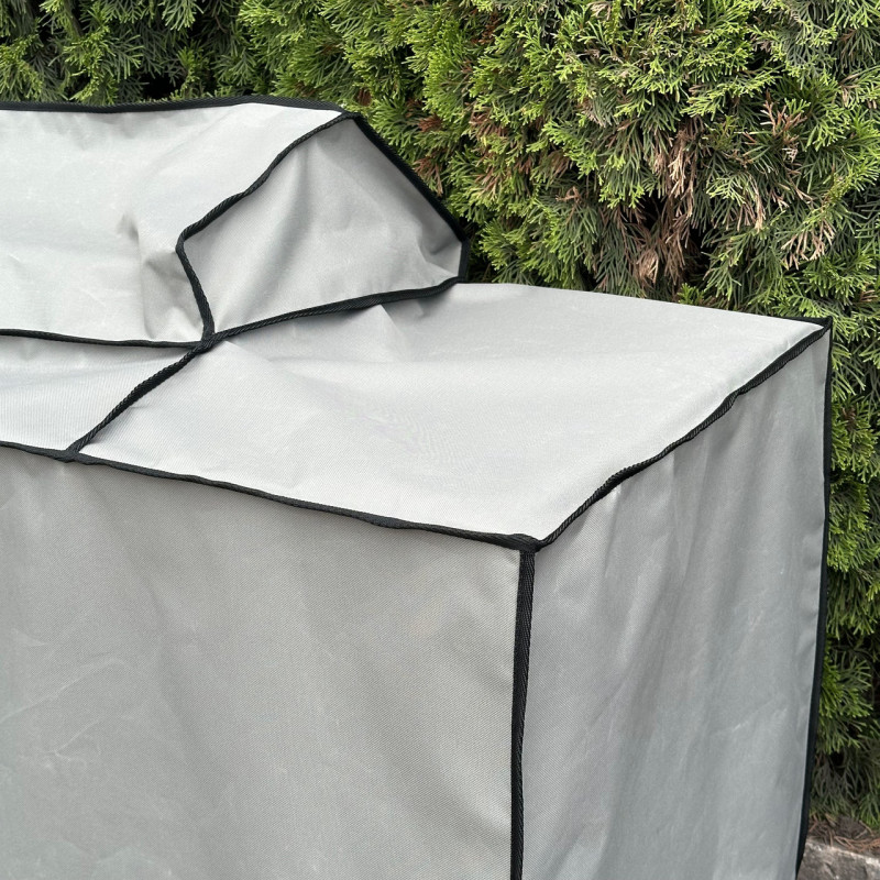 Чохол Mzavod для мангалу в стилі LOFT на 9 шампурів сірий