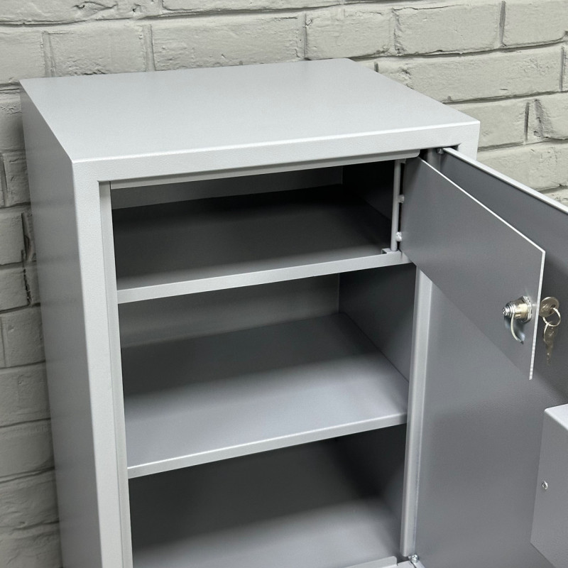 Офісний сейф СБЕ-1220/2 сірий