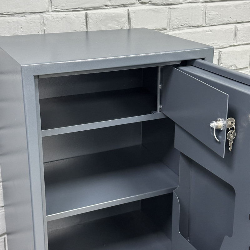 Офісний сейф CБП-1220/2 антрацитово-сірий