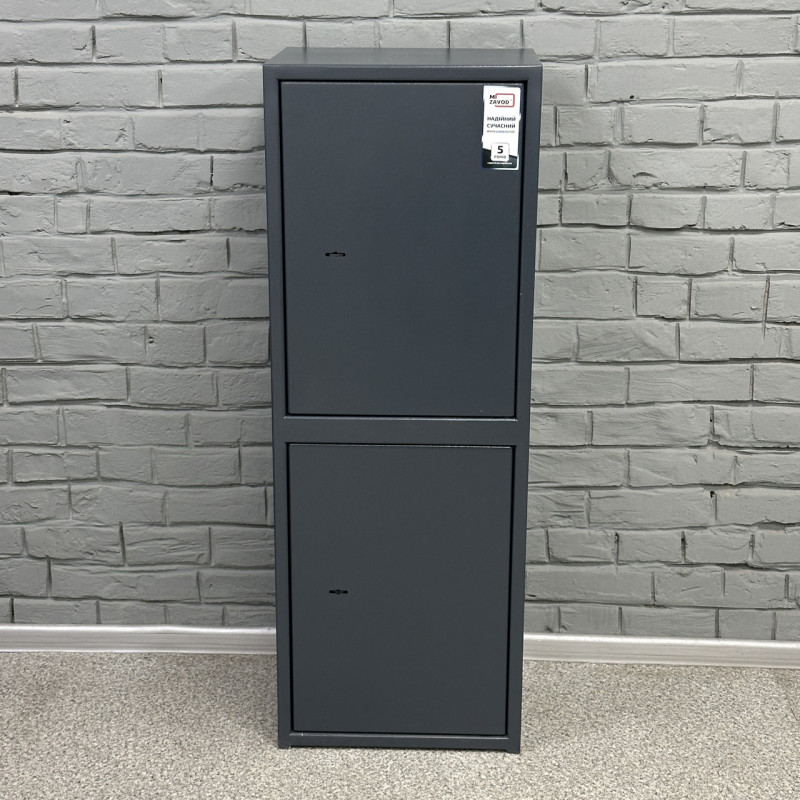 Офісний сейф CБП-1220/2 антрацитово-сірий