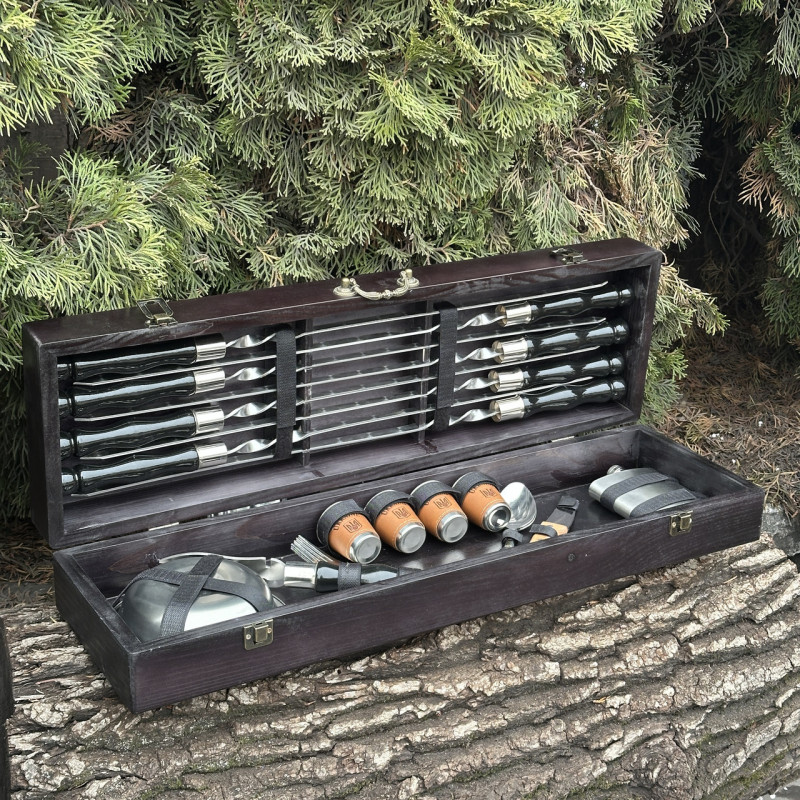 Подарочный набор Mzavod Есаул черный