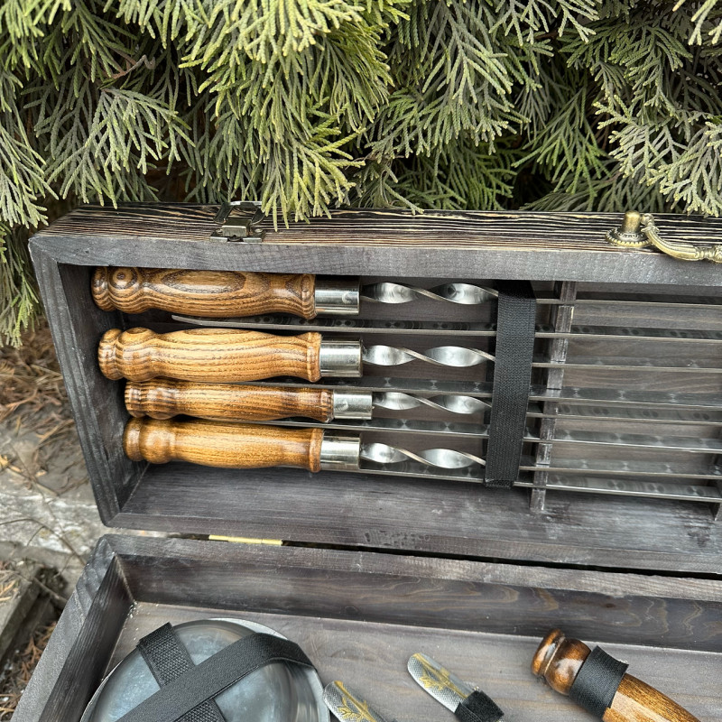 Подарунковий набір Mzavod Гетьман темна текстура