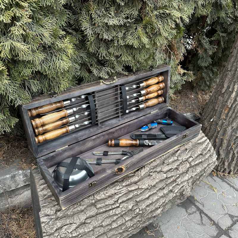 Подарунковий набір Mzavod Гетьман темна текстура