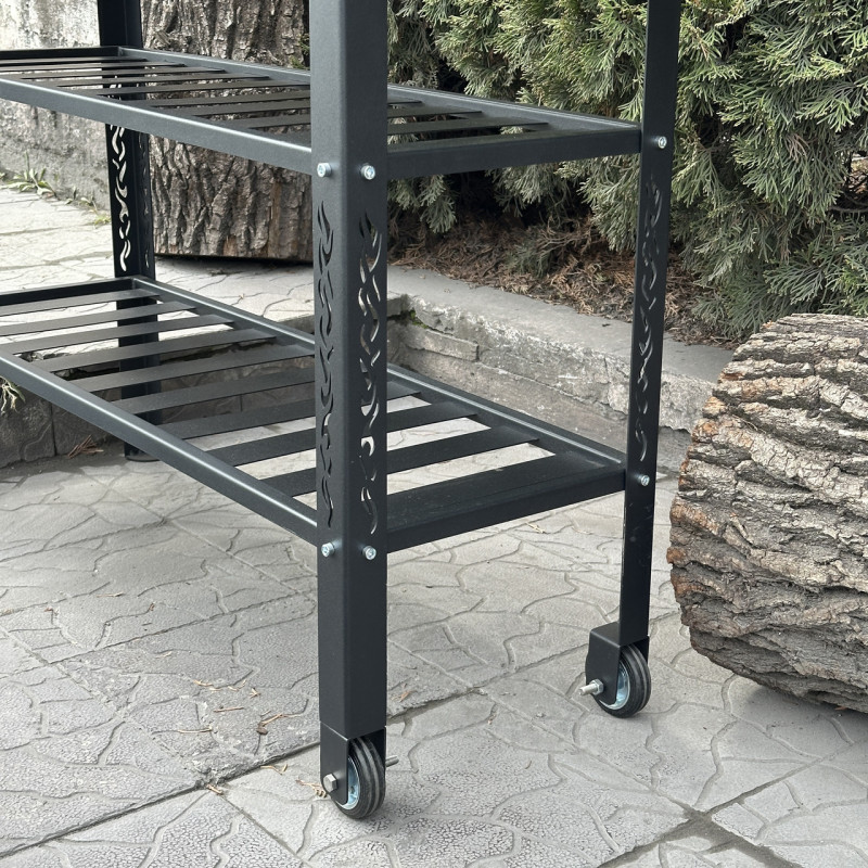 Мангал-барбекю Mzavod Геліос на 15 шампурів 4мм