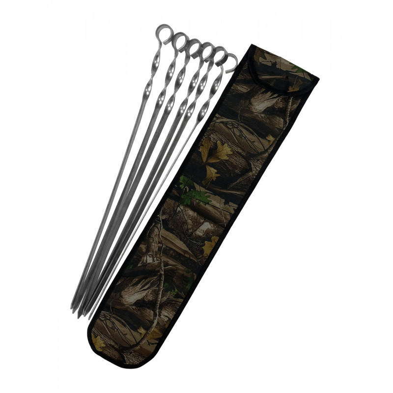 Шампур Mzavod сталевий 560х12х3мм