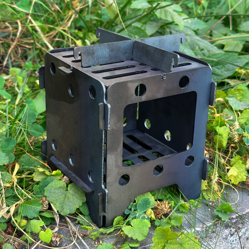 Піч-трісочниця Mzavod 13.5х13.5х15см 2мм мала