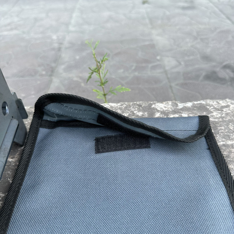 Чохол Mzavod для печі-трісочниці великій сірий