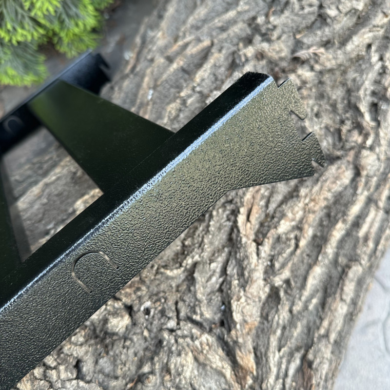 Бічна полиця Mzavod для мангалу Прометей на 9-12 шампурів металева