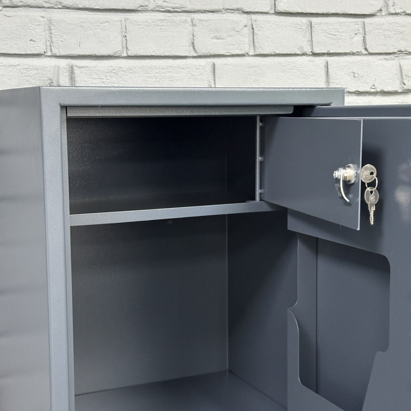Офісний сейф CБП-1600 антрацитово-сірий