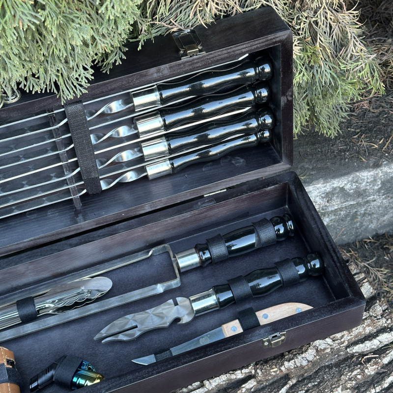 Подарунковий набір Mzavod Мисливець чорний