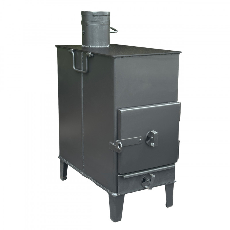 Піч-буржуйка BP/6-ВС опалювальна 4мм з ребрами жорсткості