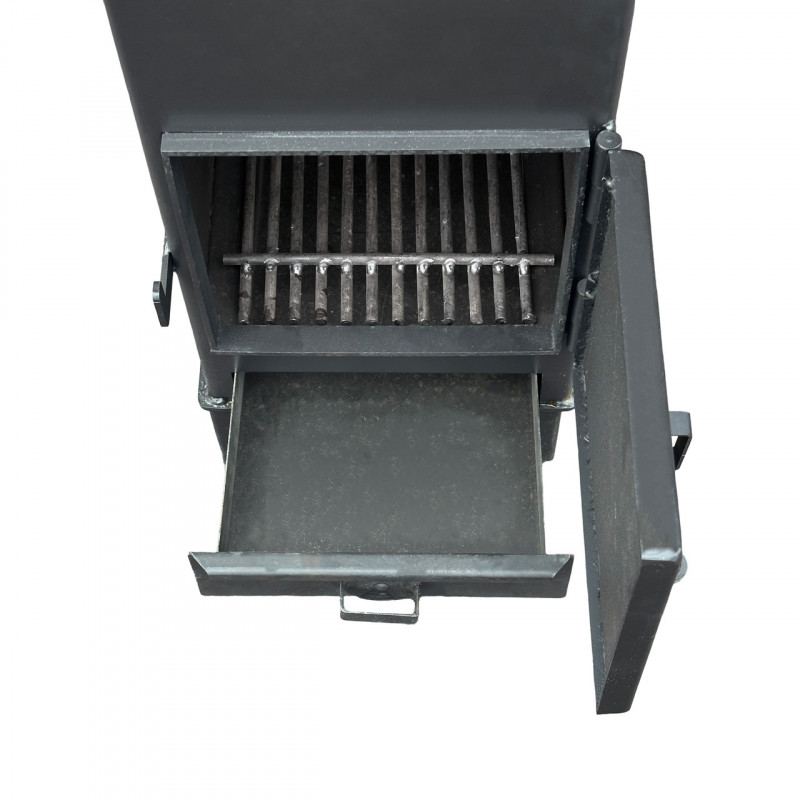 Піч-буржуйка BP/6-ВС опалювальна 4мм з ребрами жорсткості