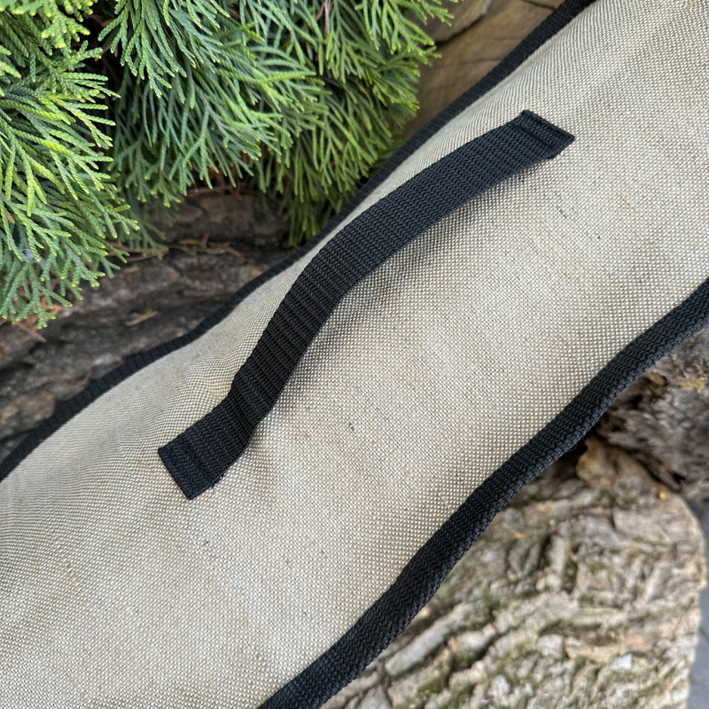 Чохол-сумка Mzavod із клапаном на липучці на 8 шампурів білий