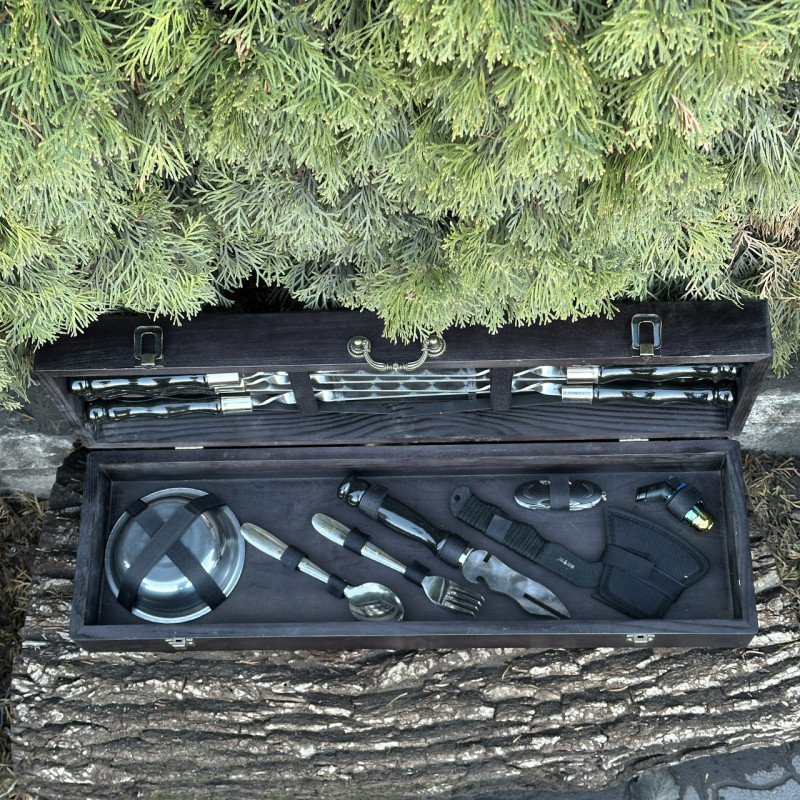 Подарочный набор Mzavod Гетман черный