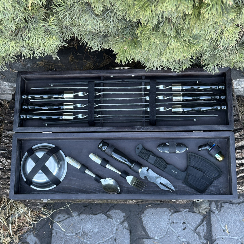 Подарочный набор Mzavod Гетман черный