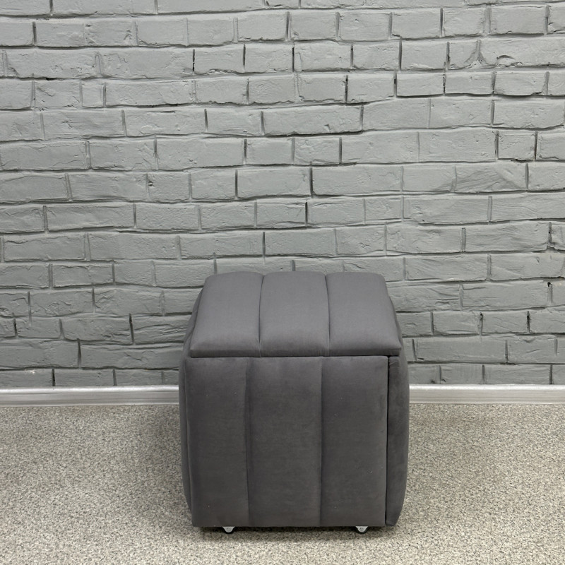 Пуф-трансформер 5в1 Остін-2 велюр сірий 7-0-9003