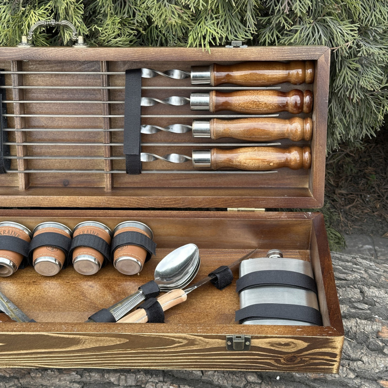 Подарочный набор Mzavod Есаул светлая текстура