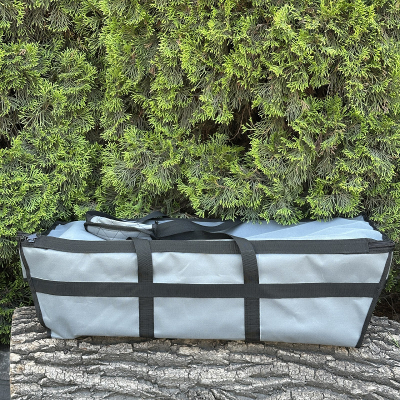 Чехол для мангала Гектор на 9 шампуров серый