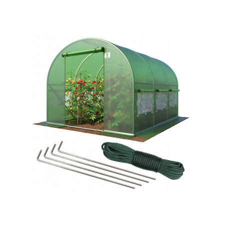 Парник теплиця Garden Rosa 6м2 (300х200х200см) Польща
