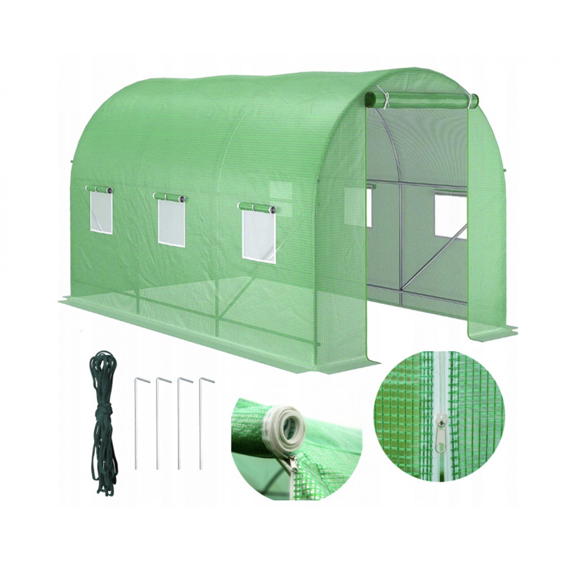 Теплиця садова, парник Holla Garden Польща 6м2 (300х200х200)