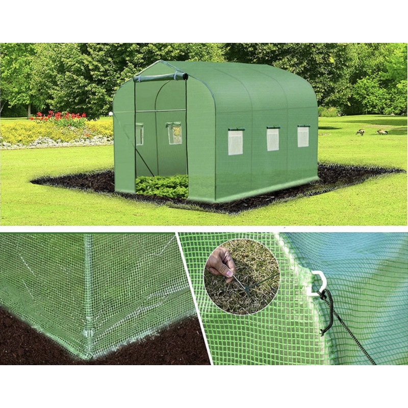 Теплиця садова, парник Holla Garden Польща 6м2 (300х200х200)