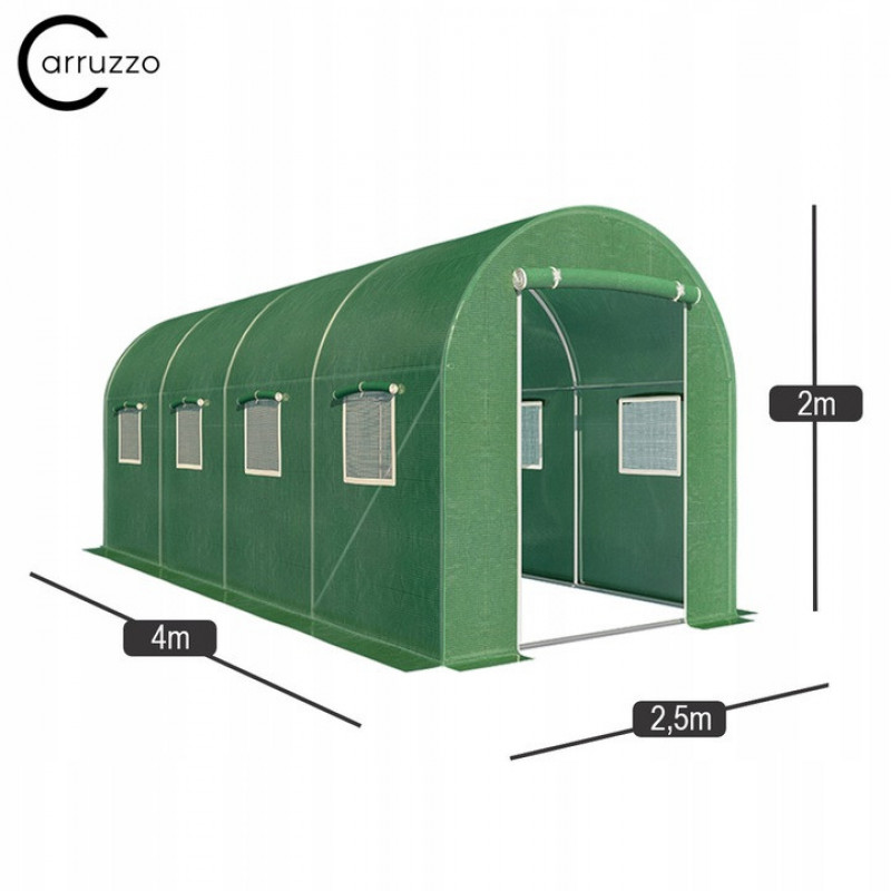 Теплиця парник 10 м² (400 x 250см) GREENHOUSE Польща