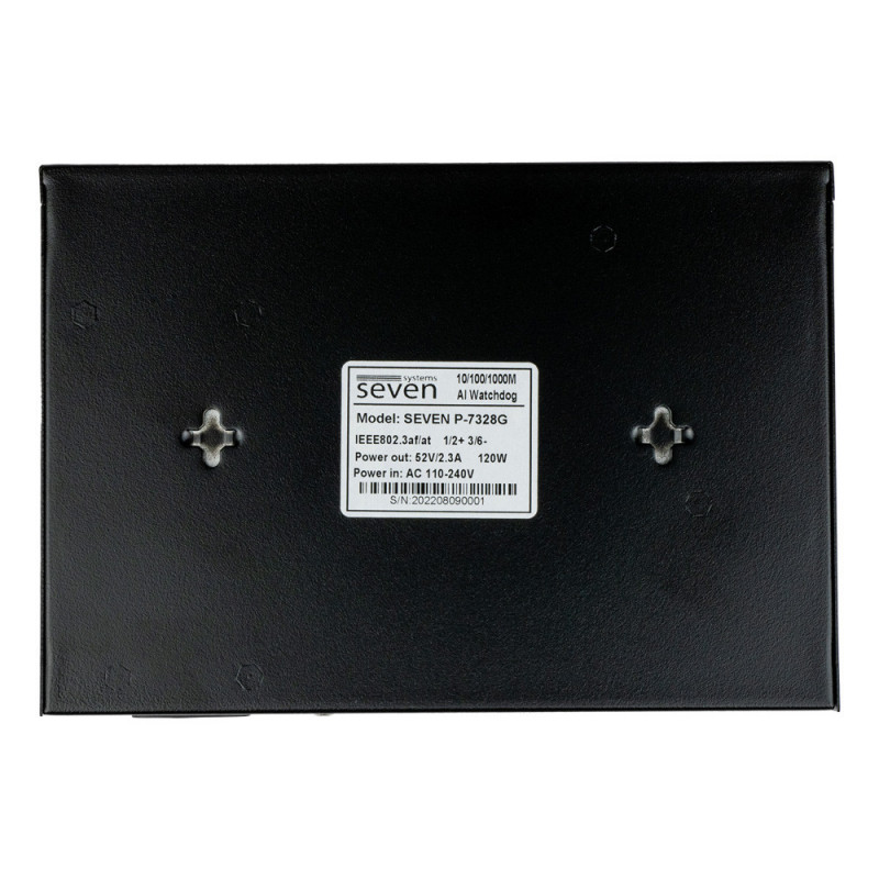 PoE комутатор (switch) 8 портів SEVEN P-7328G