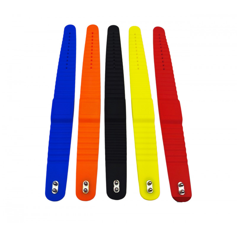RFID браслет з чипом MIFARE SEVEN R-67 червоний