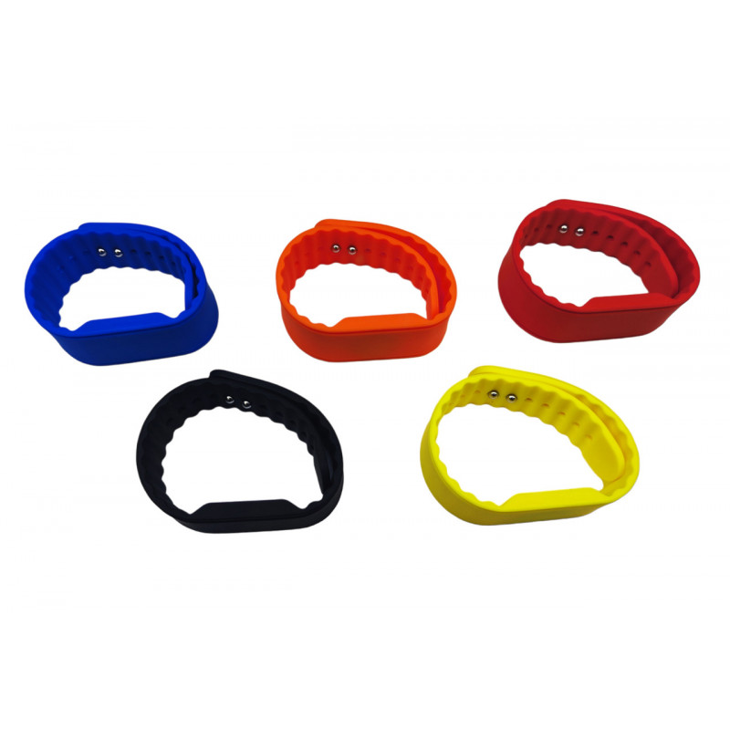 RFID браслет з чипом MIFARE SEVEN R-67 червоний