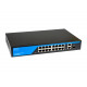 PoE комутатор (switch) 16 портів SEVEN P-73216G-SFP