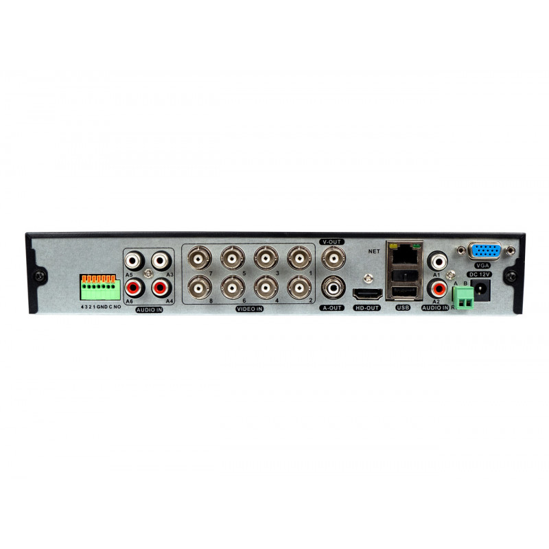 Гібридний відеореєстратор (для IP, AHD, TVI, CVI камер) SEVEN MR-7608