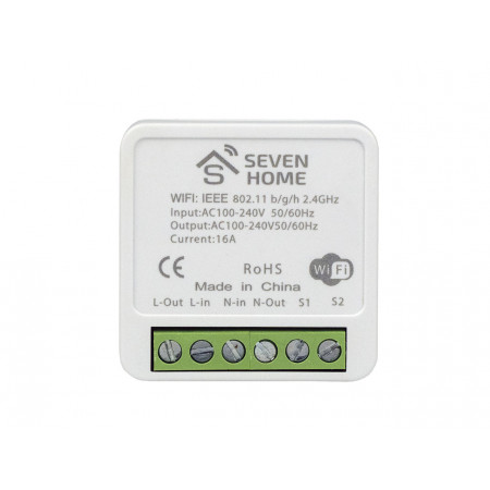 Розумне Wi-Fi реле SEVEN HOME S-7048