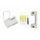 Виклична панель домофону з вбудованим зчитувачем карток MIFARE SEVEN CP-7503F RFID white