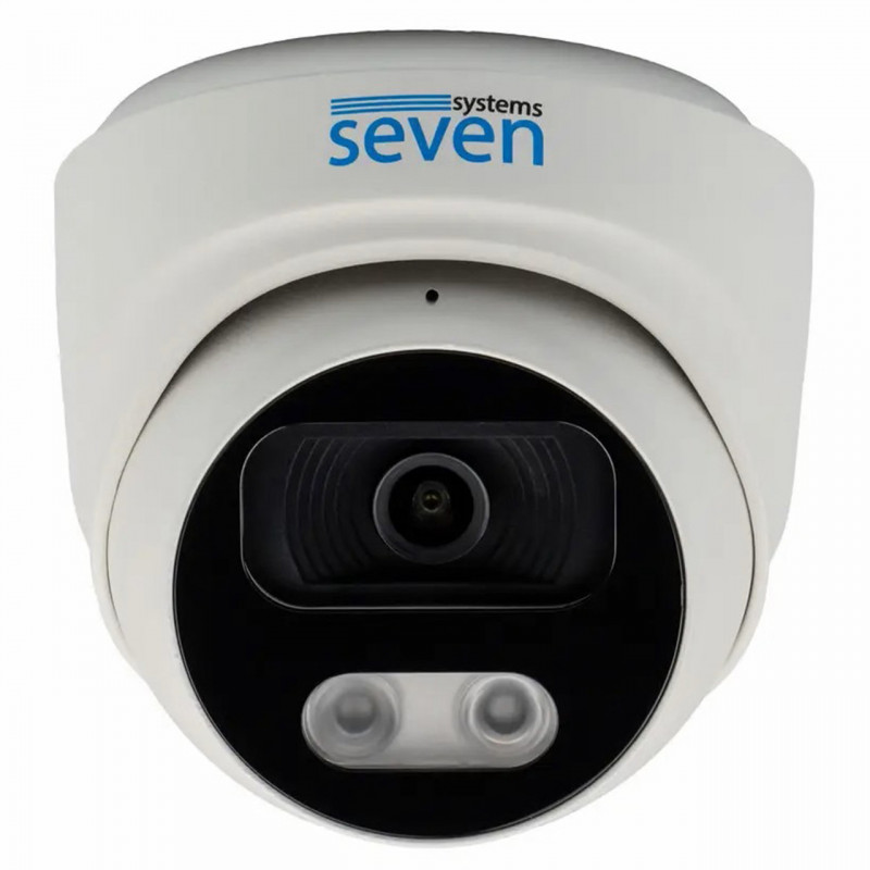 IP-відеокамера 2 Мп вулична/внутрішня SEVEN IP-7212PA white 2,8 мм