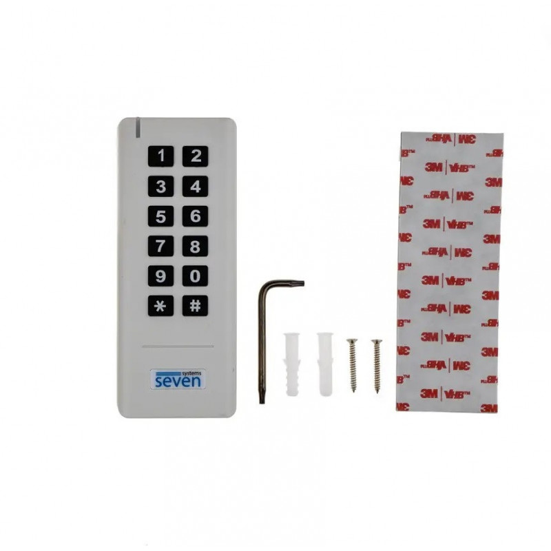 Бездротовий комплект контролю доступу з радіобрелками SEVEN LOCK SL-7705r