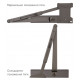 Дотягувач дверей RYOBI 1200 metallic bronze 80 кг