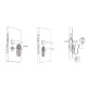 Розумний дверний електромоторний замок SEVEN LOCK SL-7772BM