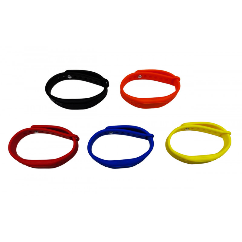 RFID браслет з чипом EM-Marin SEVEN R-63 чорний