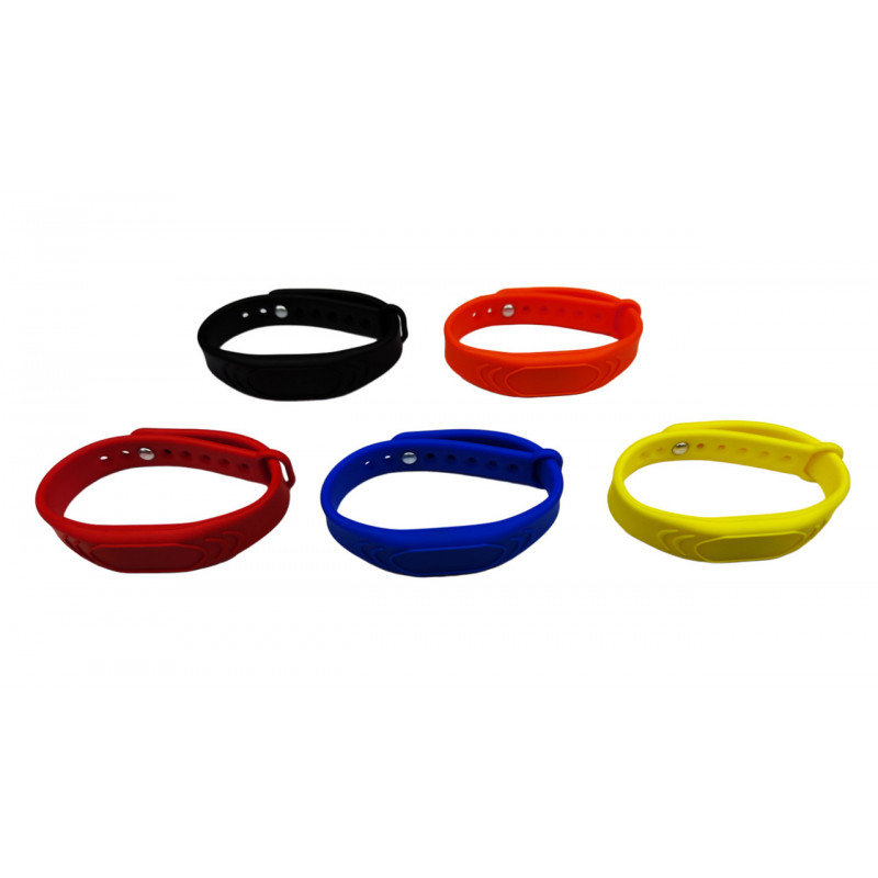 RFID браслет з чипом EM-Marin SEVEN R-63 чорний