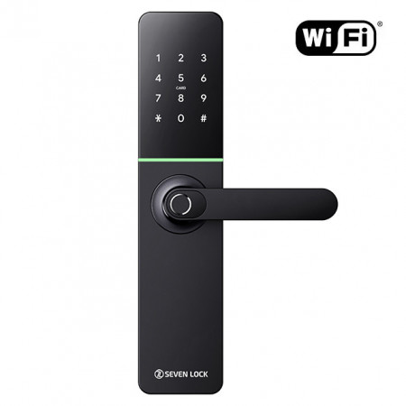Розумний дверний біометричний замок SEVEN LOCK SL-7779BFW-Т