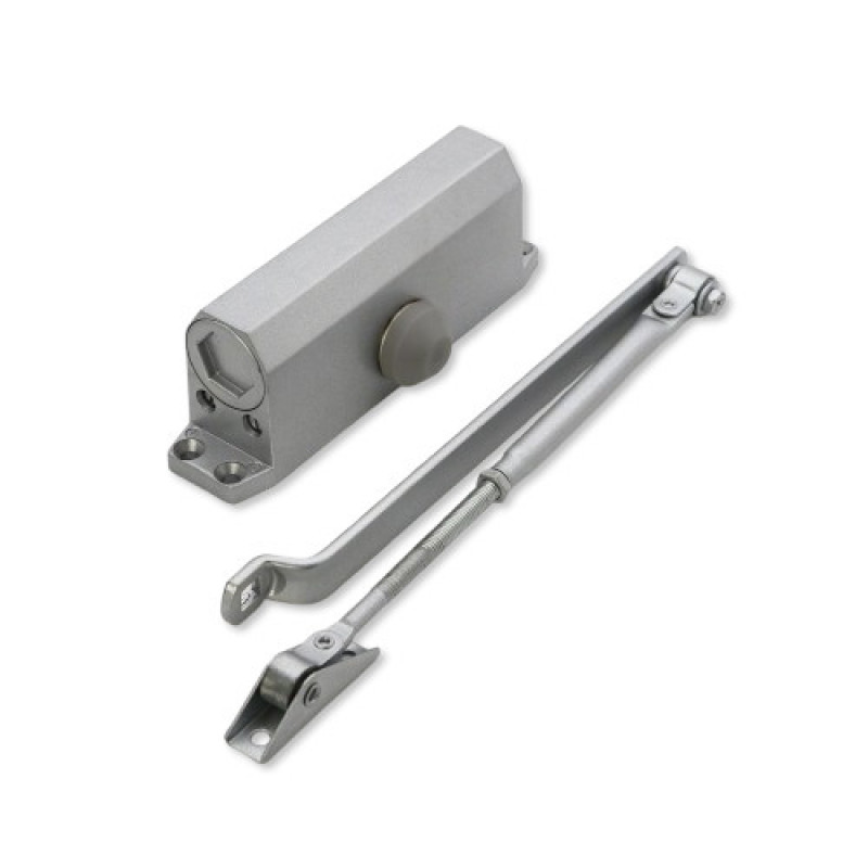 Дотягувач дверей від 40 до 65 кг SEVEN DC-7742 silver