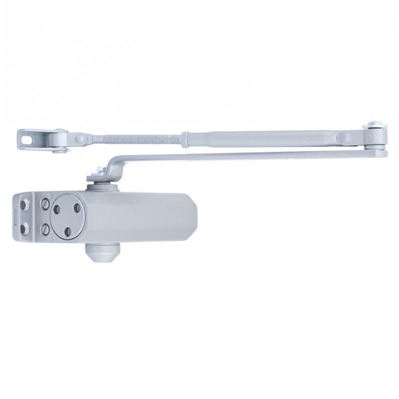 Дотягувач дверей від 40 до 65 кг SEVEN DC-7742 silver