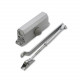 Дотягувач дверей від 75 до 100 кг SEVEN DC-7744 silver