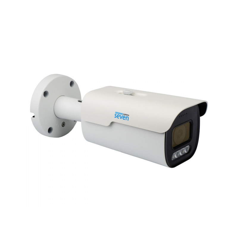 IP-відеокамера 5 Мп SEVEN IP-7255PA-DL white 2,8 мм з розумним подвійним підсвічуванням