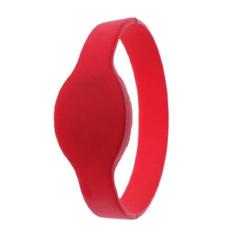 RFID браслет з чипом MIFARE SEVEN R-65 червоний (55 мм)