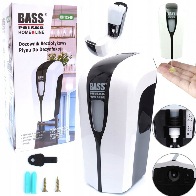 Автоматичний безконтактний дозатор для рідкого мила Bass Polska BH 12746